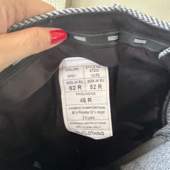 TRUCLOTHING : MENS 46 R 3 Piece suit - Picture 3 of 12